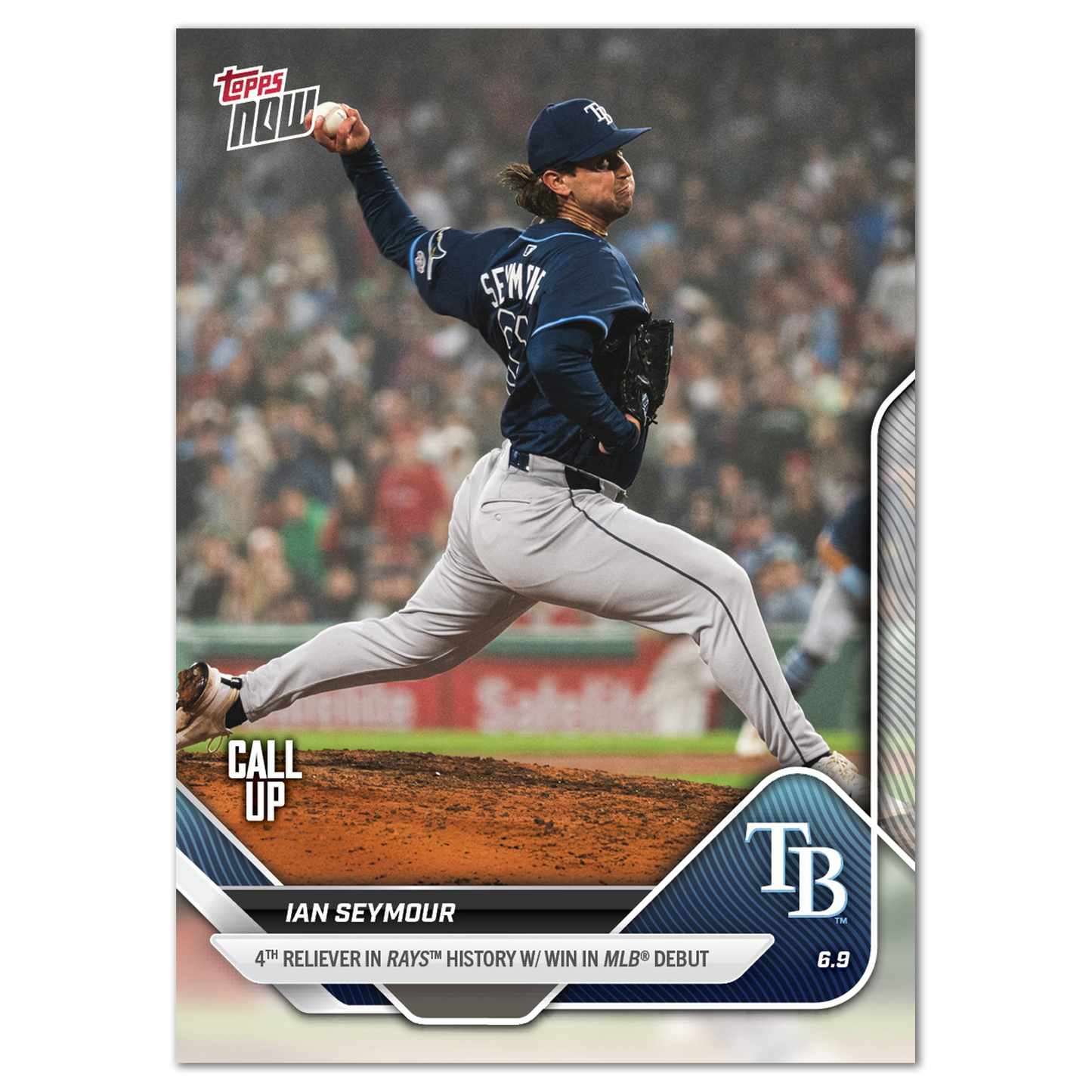Ian Seymour - 2025 MLB Topps NOW® - Card 280 - PR: 398