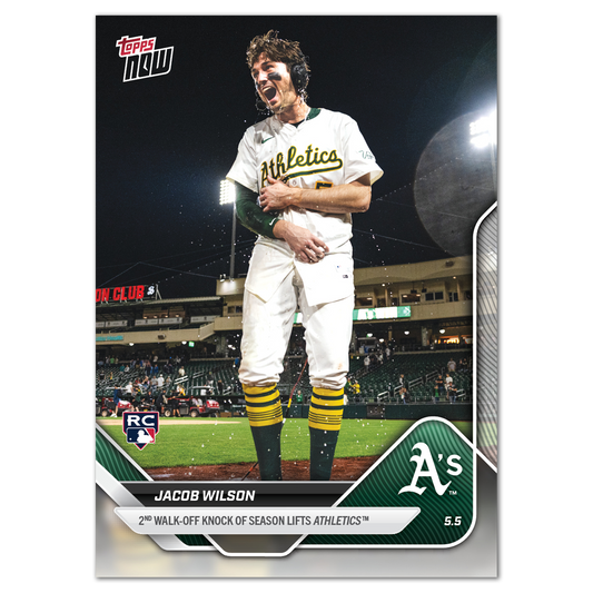 Jacob Wilson - 2025 MLB Topps NOW® - Card 147 - PR: 1206