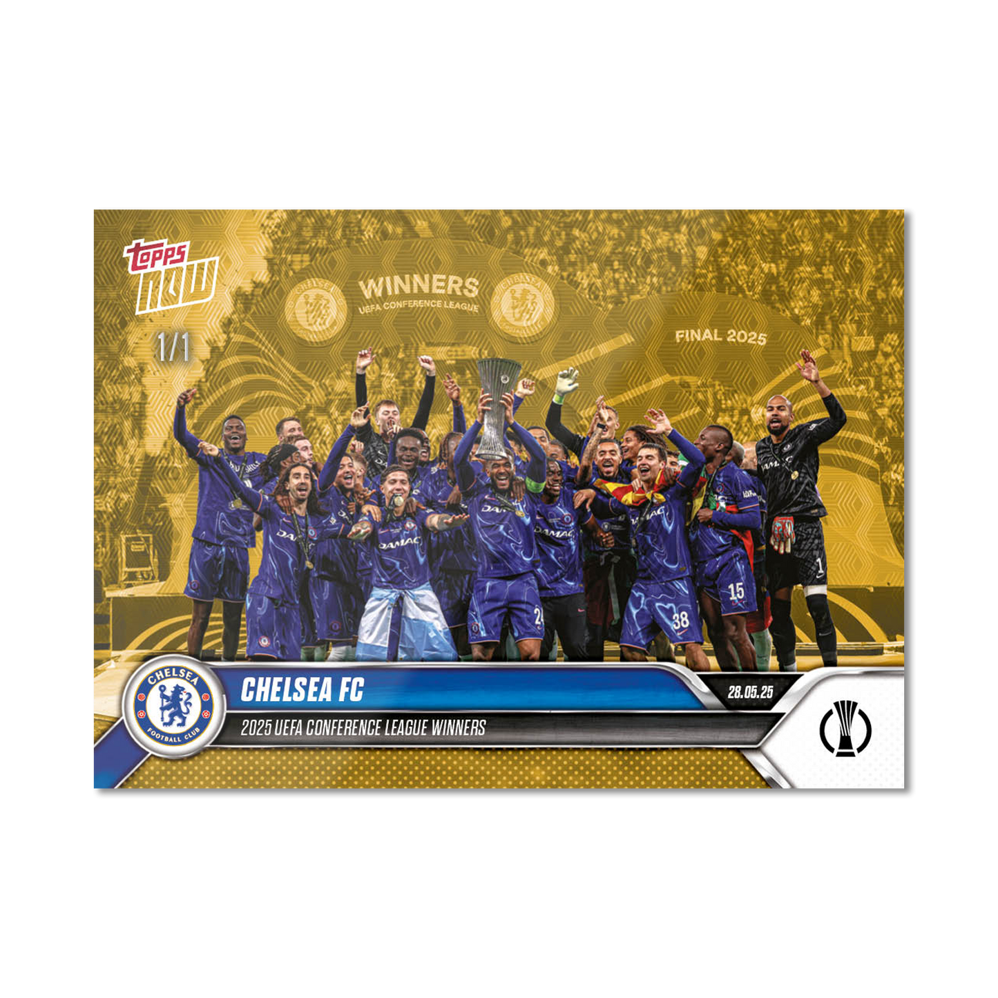 Chelsea FC - 2024-25 UECL Topps NOW® - Card 15 - PR: 1410