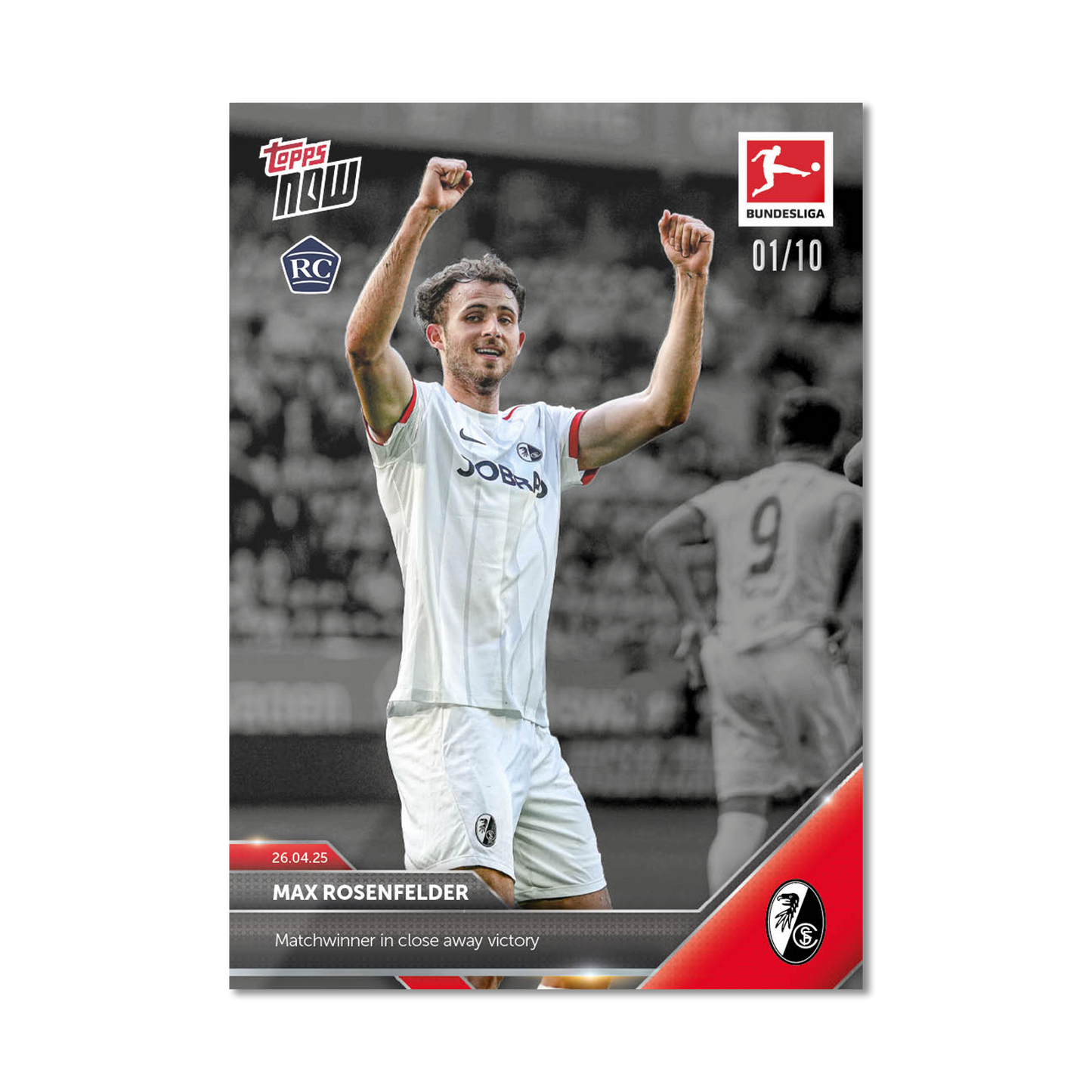 Max Rosenfelder - 2024-25 Bundesliga Topps NOW® Card 172 - PR: 129