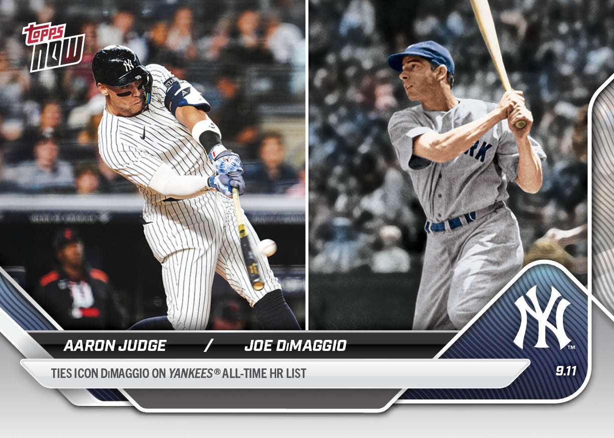 Aaron Judge - 2025 MLB Topps NOW® - Card 695 - PR: 6599