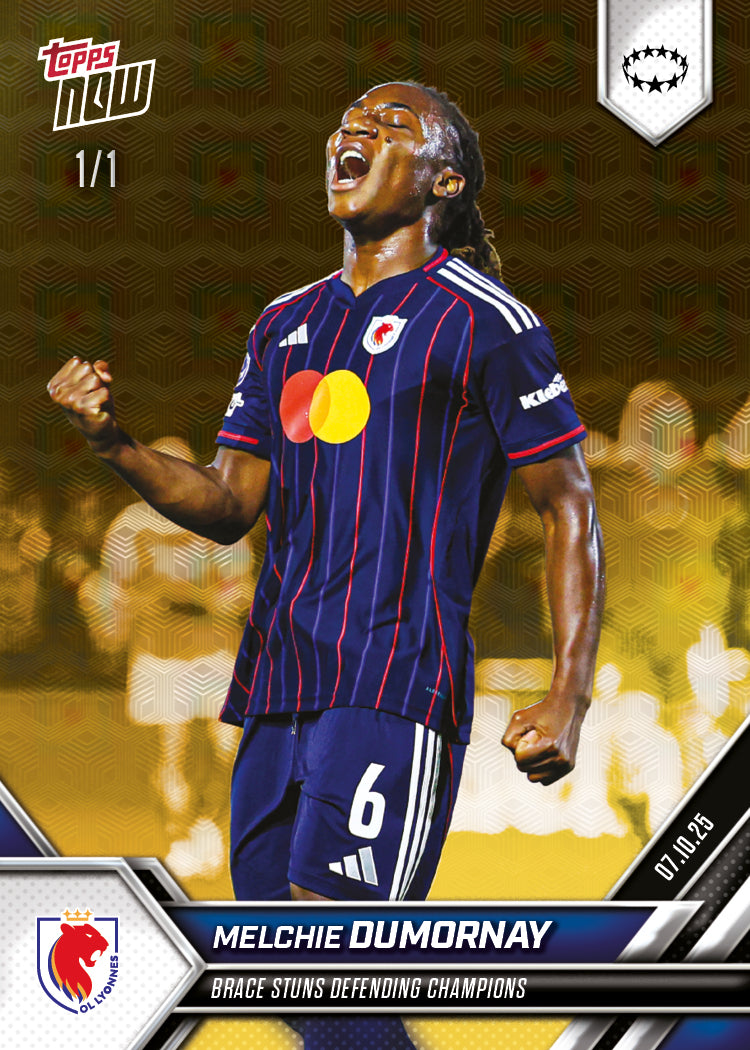 Melchie Dumornay - 2025-26 UWCL Topps NOW® - Card 1