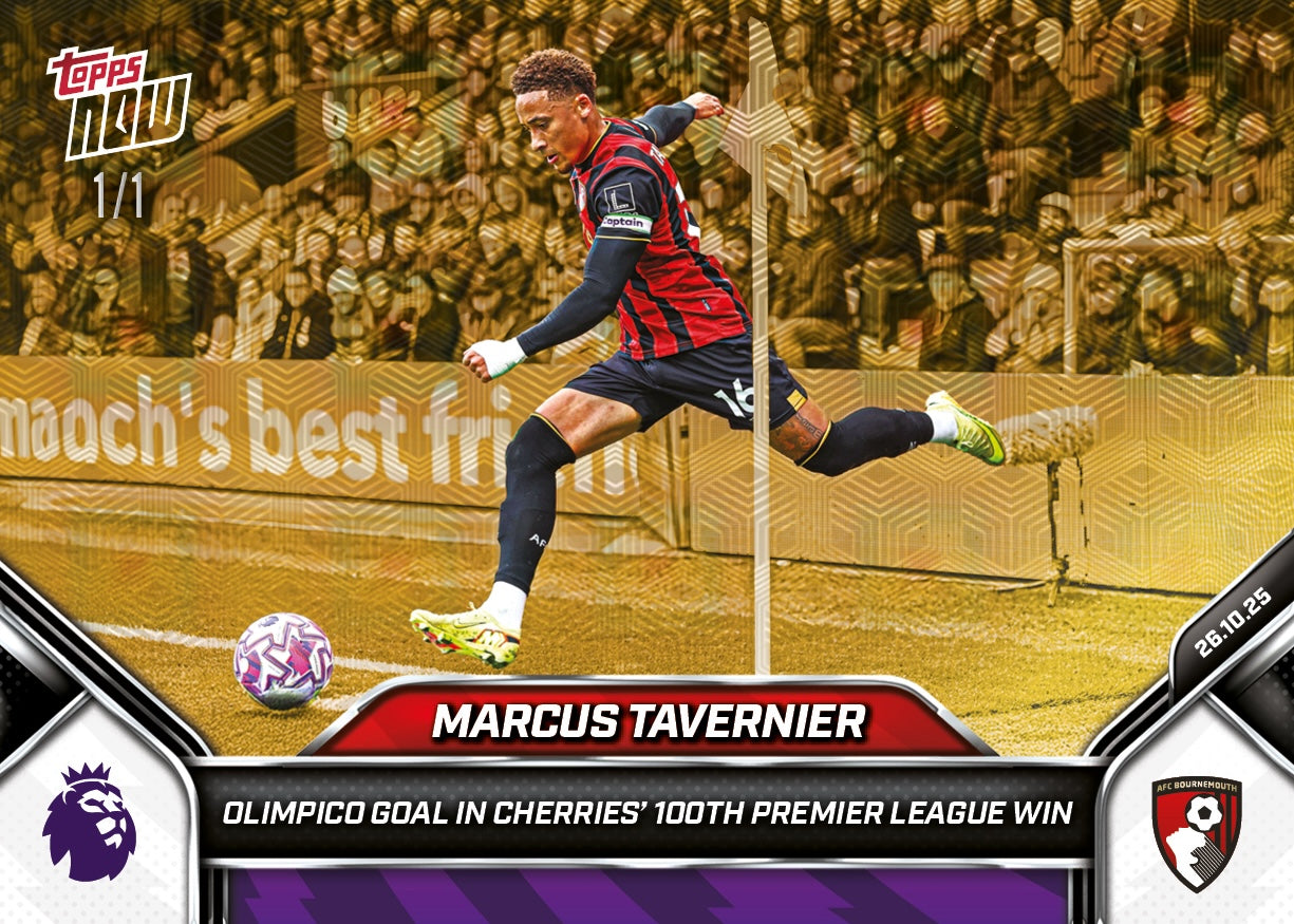 Marcus Tavernier - 2025-26 Premier League Topps NOW® - Card 44