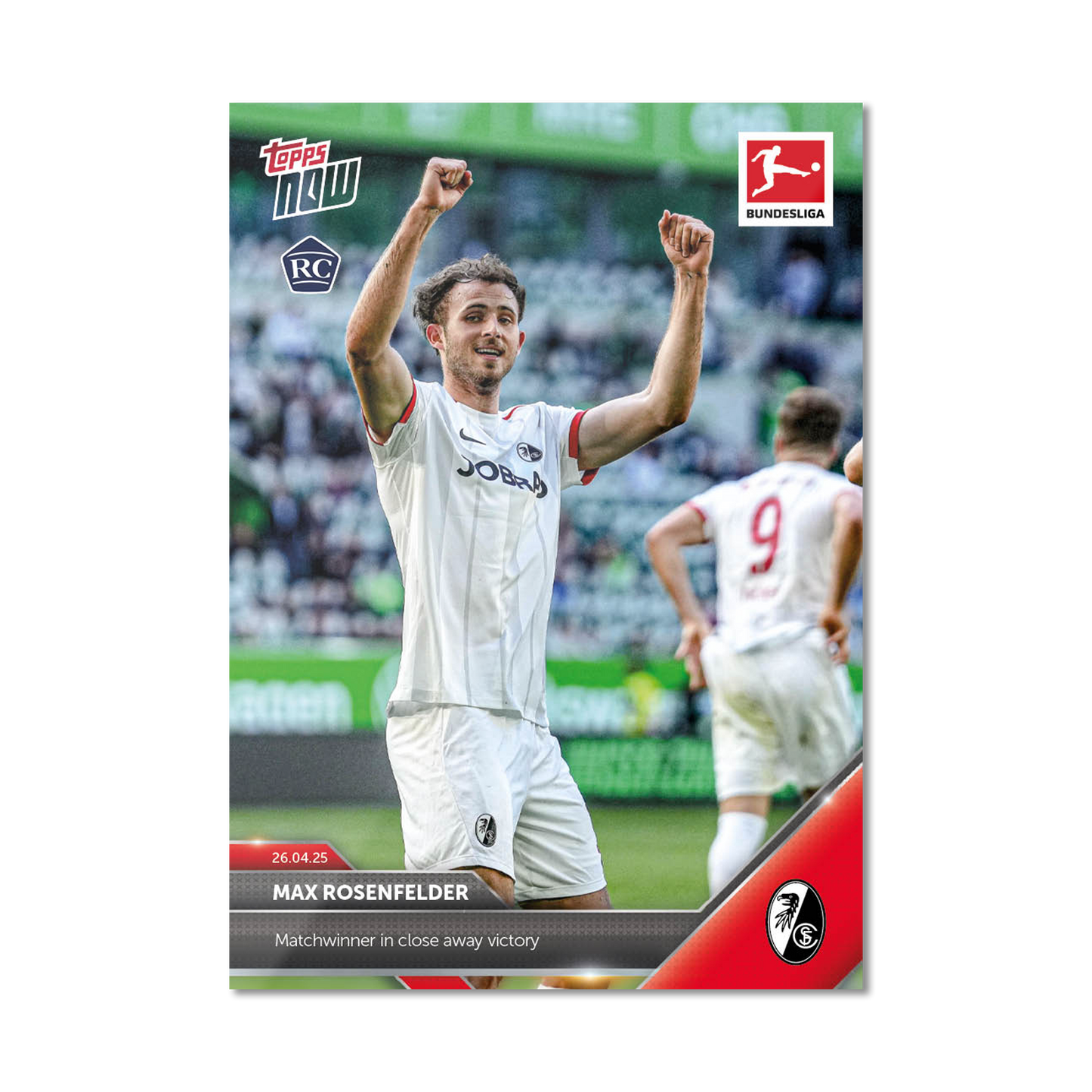 Max Rosenfelder - 2024-25 Bundesliga Topps NOW® Card 172 - PR: 129