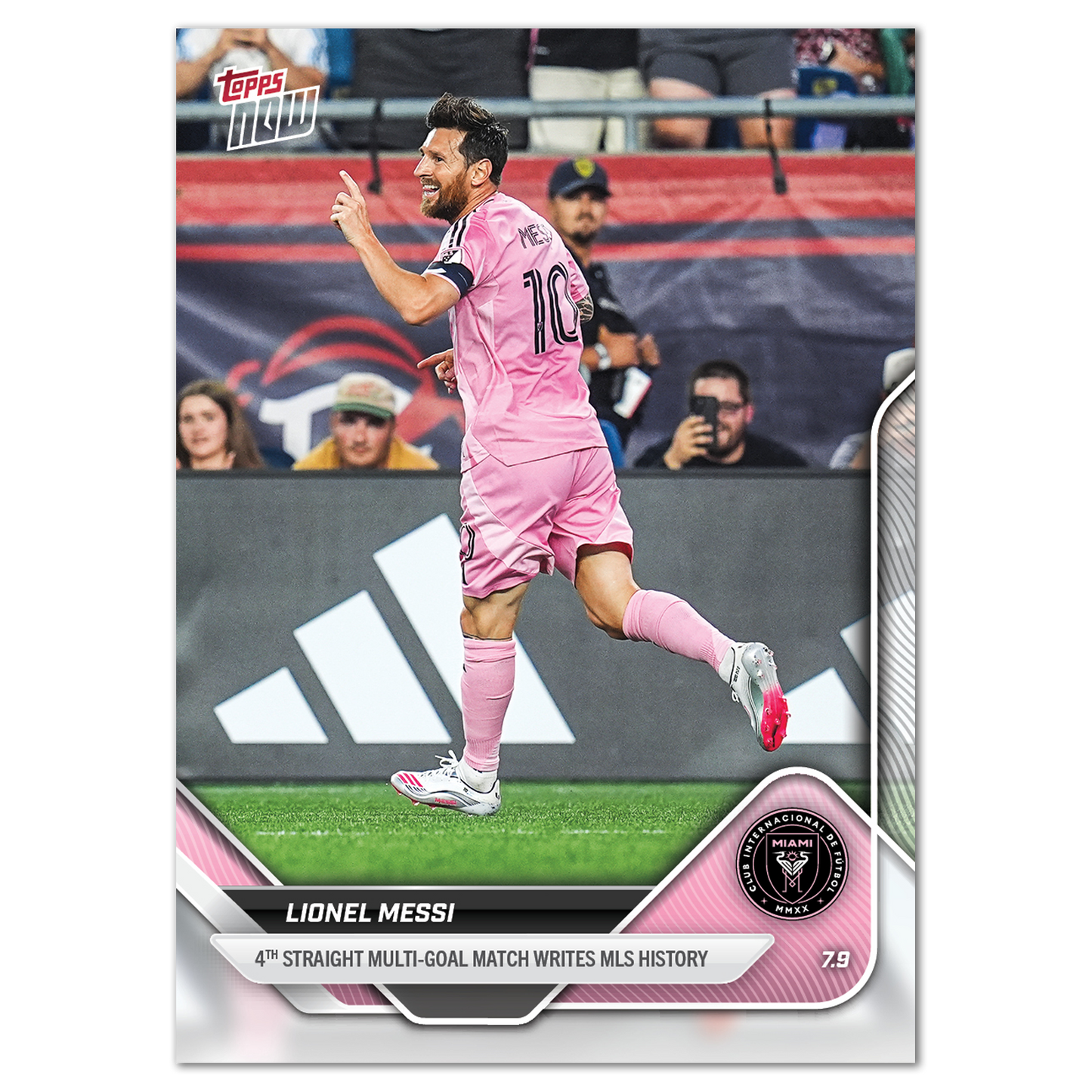 Lionel Messi - 2025 MLS Topps NOW® - Card 61 - PR: 1953