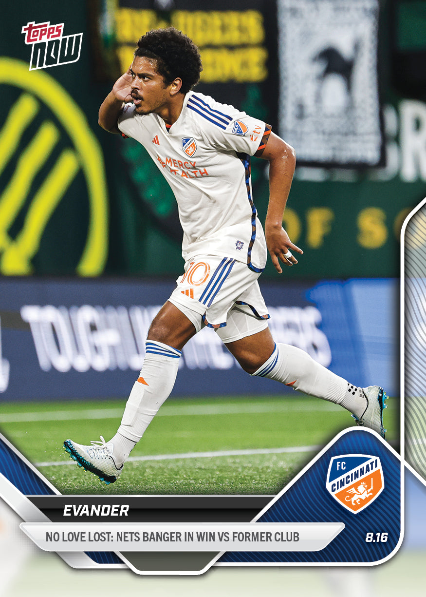 Evander - 2025 MLS Topps NOW® - Card 78 - PR: 409