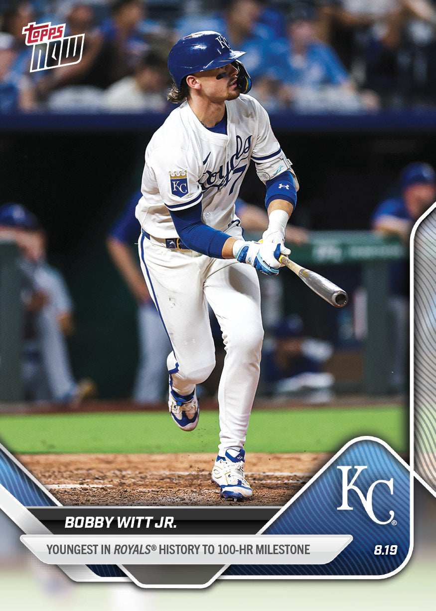 Bobby Witt Jr. - 2025 MLB Topps NOW® - Card 578 - PR: 3620