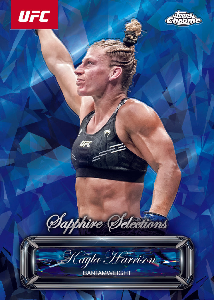 2025 Topps Chrome® UFC - Sapphire Edition - Hobby Box - Sealed Case