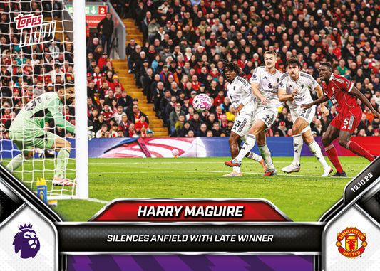 Harry Maguire - 2025-26 Premier League Topps NOW® - Card 39 - PR: 902