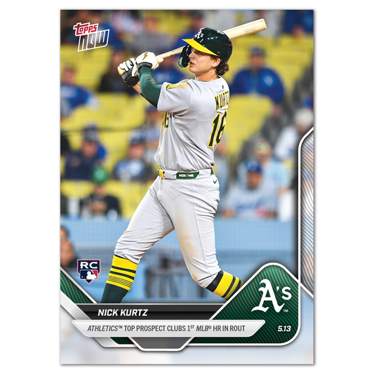 Nick Kurtz - 2025 MLB Topps NOW® - Card 178 - PR: 1608