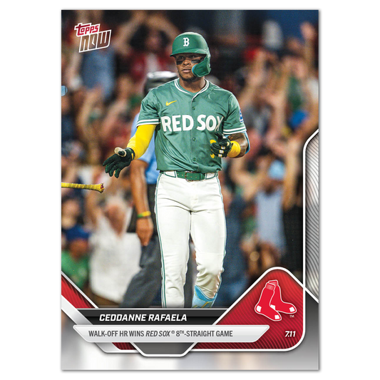 Ceddanne Rafaela - 2025 MLB Topps NOW® - Card 414 - PR: 989
