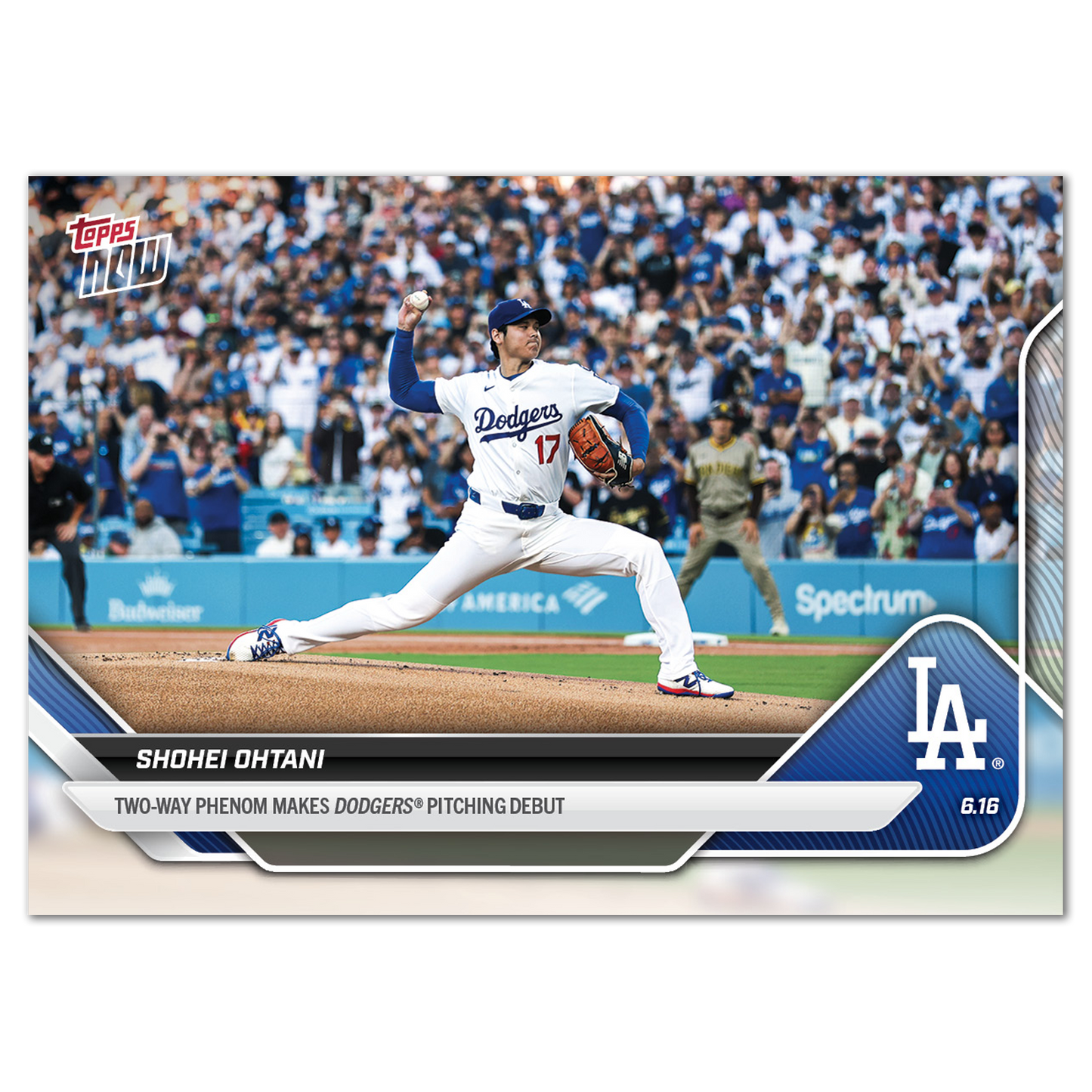 Shohei Ohtani - 2025 MLB Topps NOW® - Card 307 - PR: 20750