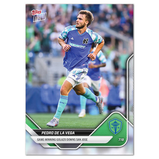 Pedro De La Vega - 2025 MLS Topps NOW® - Card 68 - PR: 235