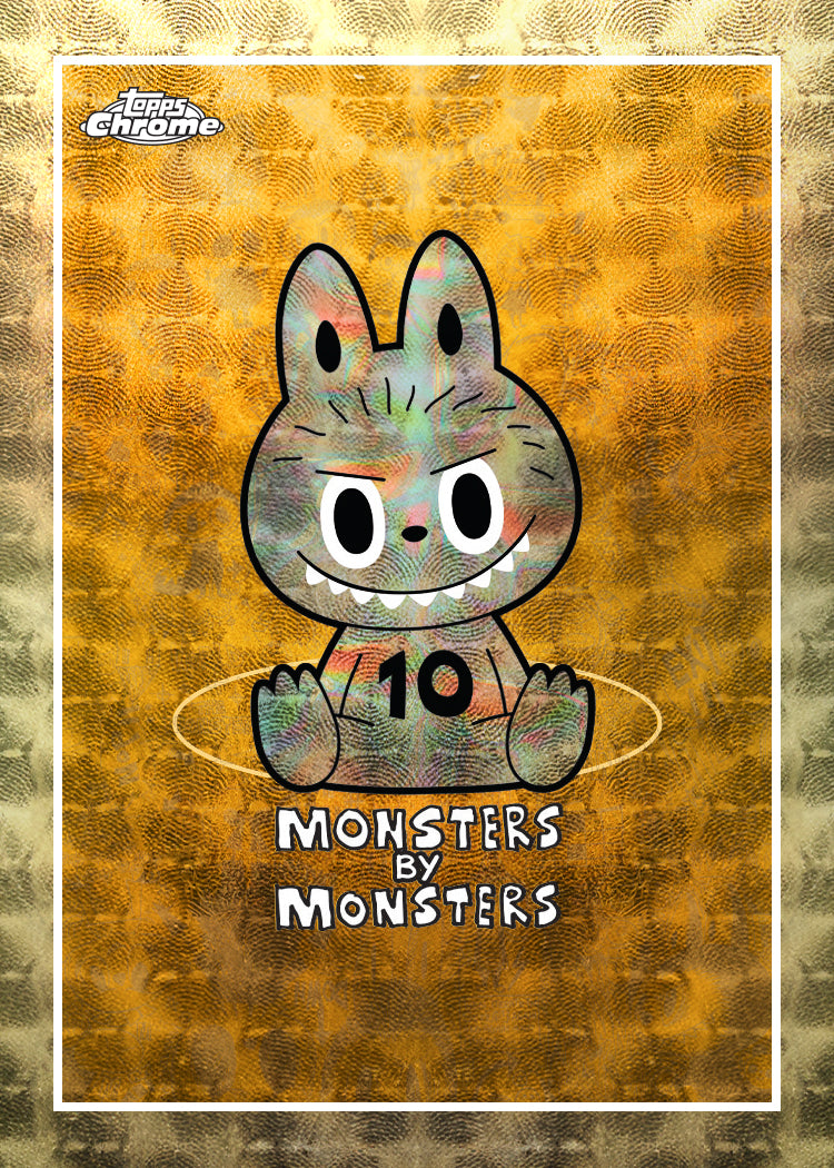 2025 Topps Labubu Chrome® 10th Anniversary - Hobby Box - Sealed Case