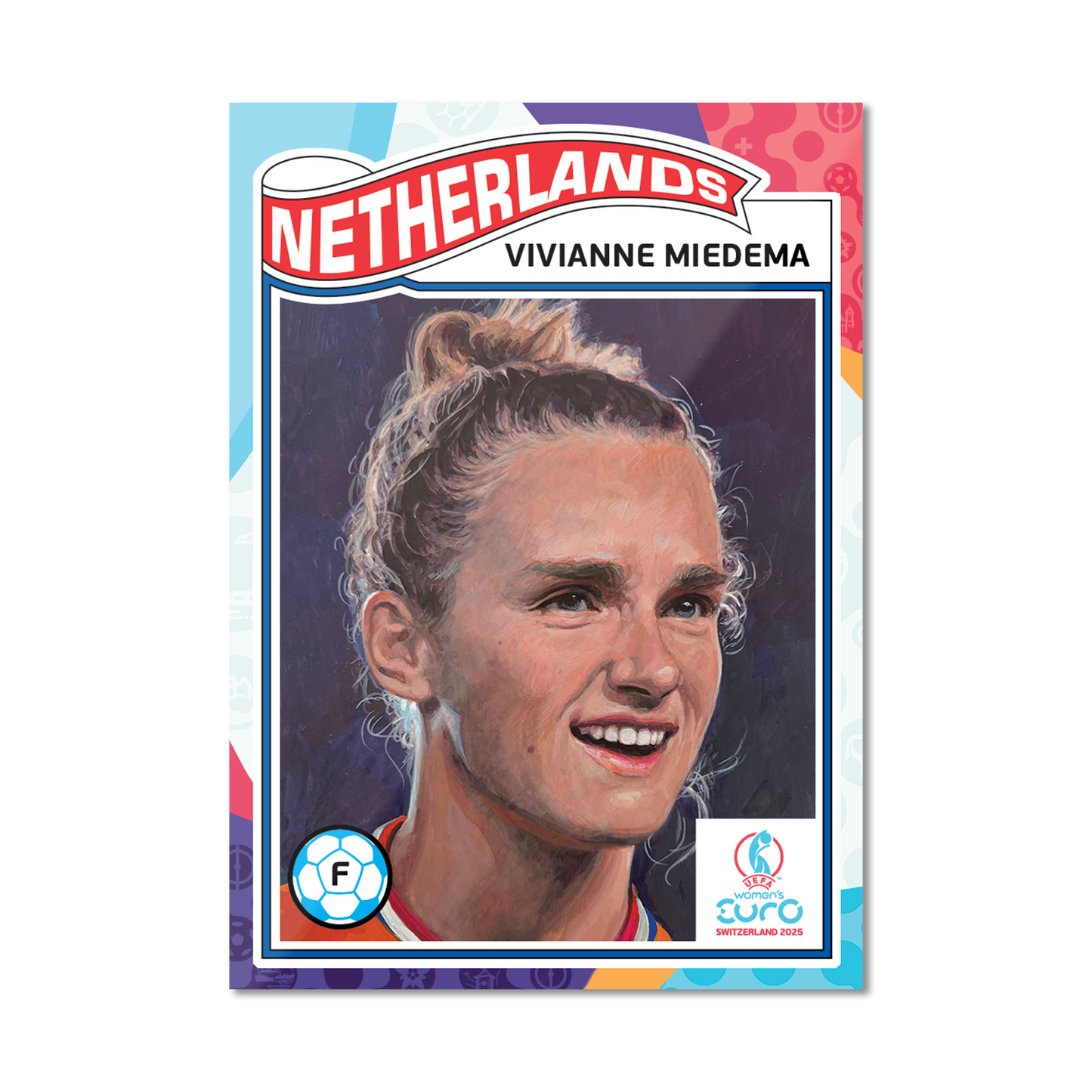 Vivianne Miedema - UEFA Women’s EURO 2025™ Living Set® - Card 6 - PR: 358