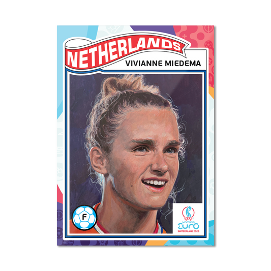Vivianne Miedema - UEFA Women’s EURO 2025™ Living Set® - Card 6 - PR: 358