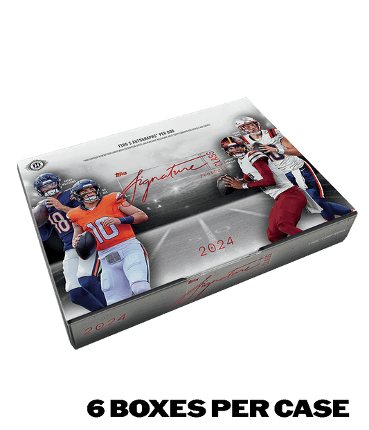 2024 Topps Signature Class Football - Hobby Box - Sealed Case