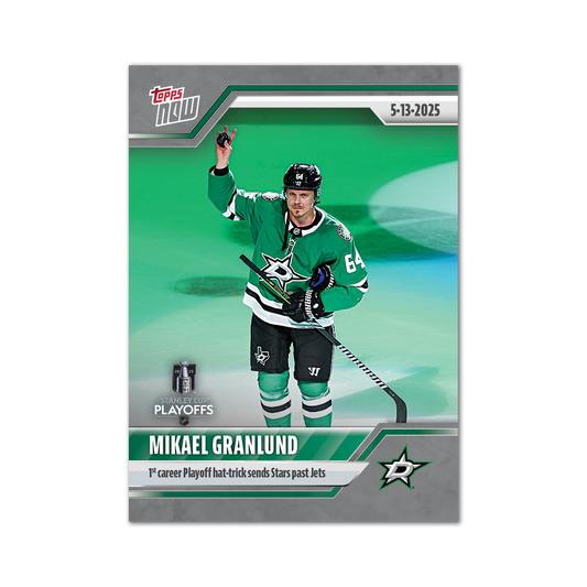 Mikael Granlund - 2024-25 NHL Topps NOW® - Sticker # 182 Pack - PR: 165