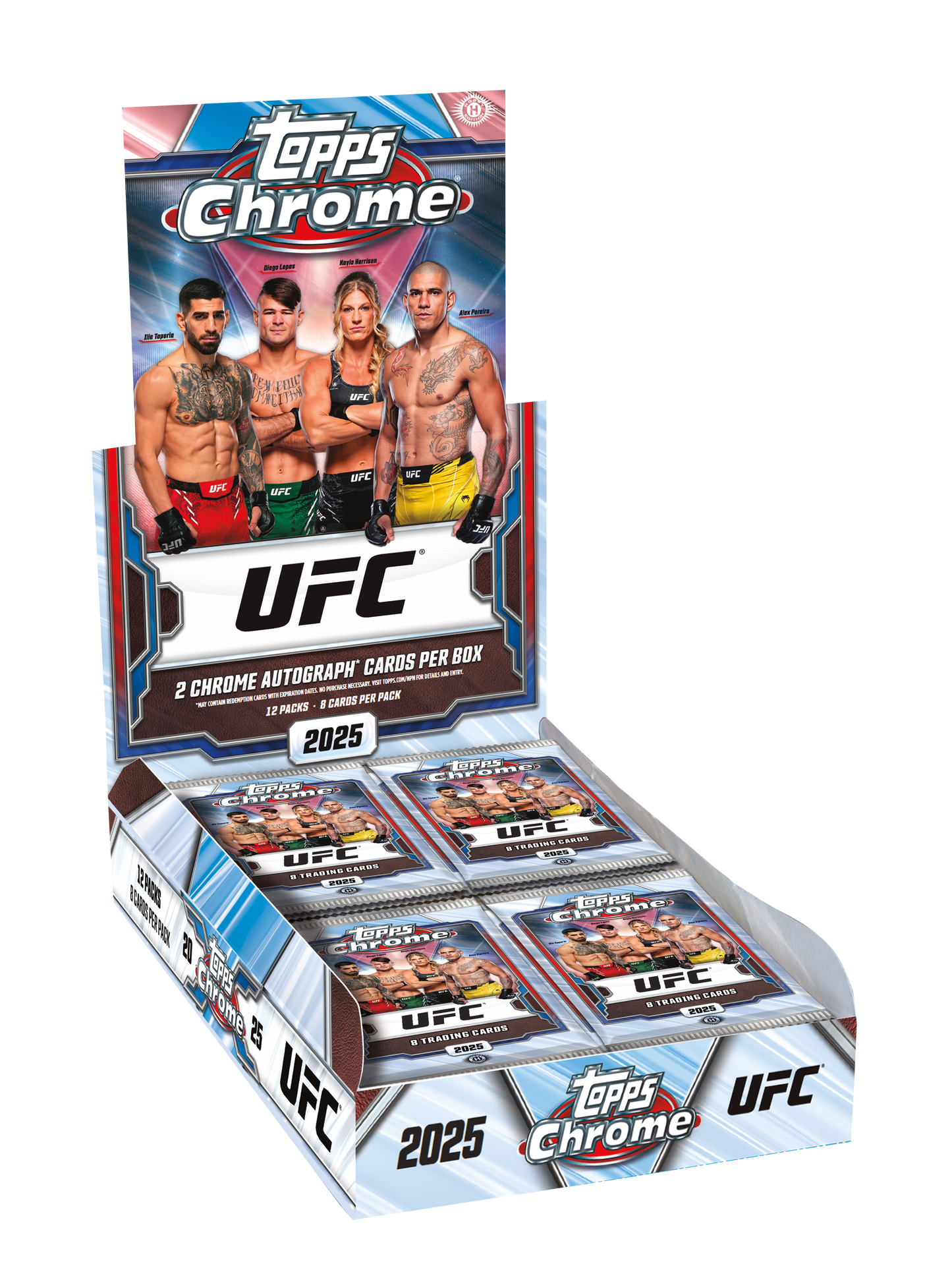 2025 Topps Chrome® UFC - Hobby Box