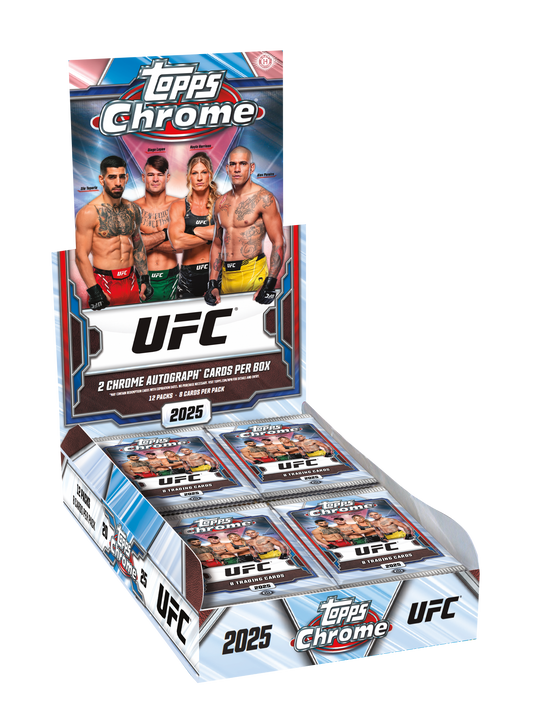 2025 Topps Chrome® UFC - Hobby Box