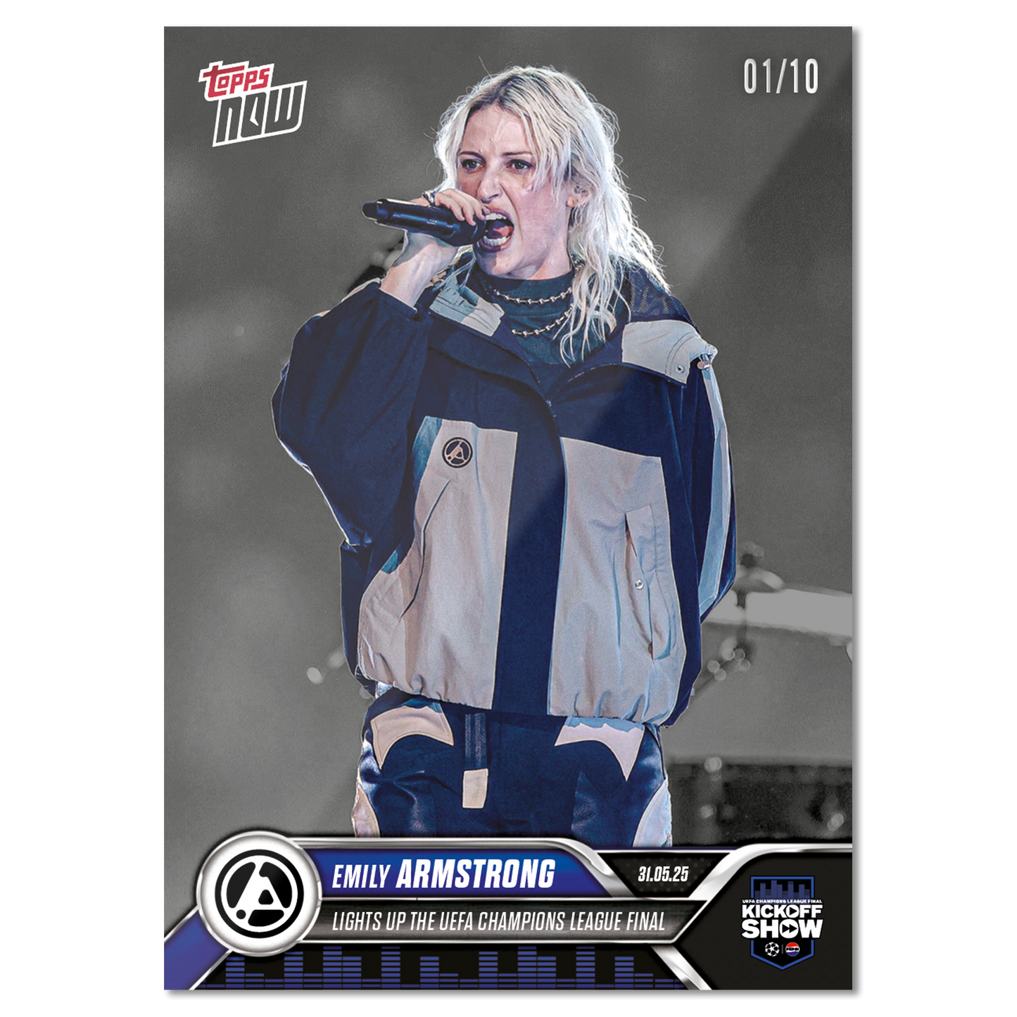 Emily Armstrong - 2024-25 UCL Topps NOW® - Card 168 - LOOK FOR AUTOS - PR: 4032