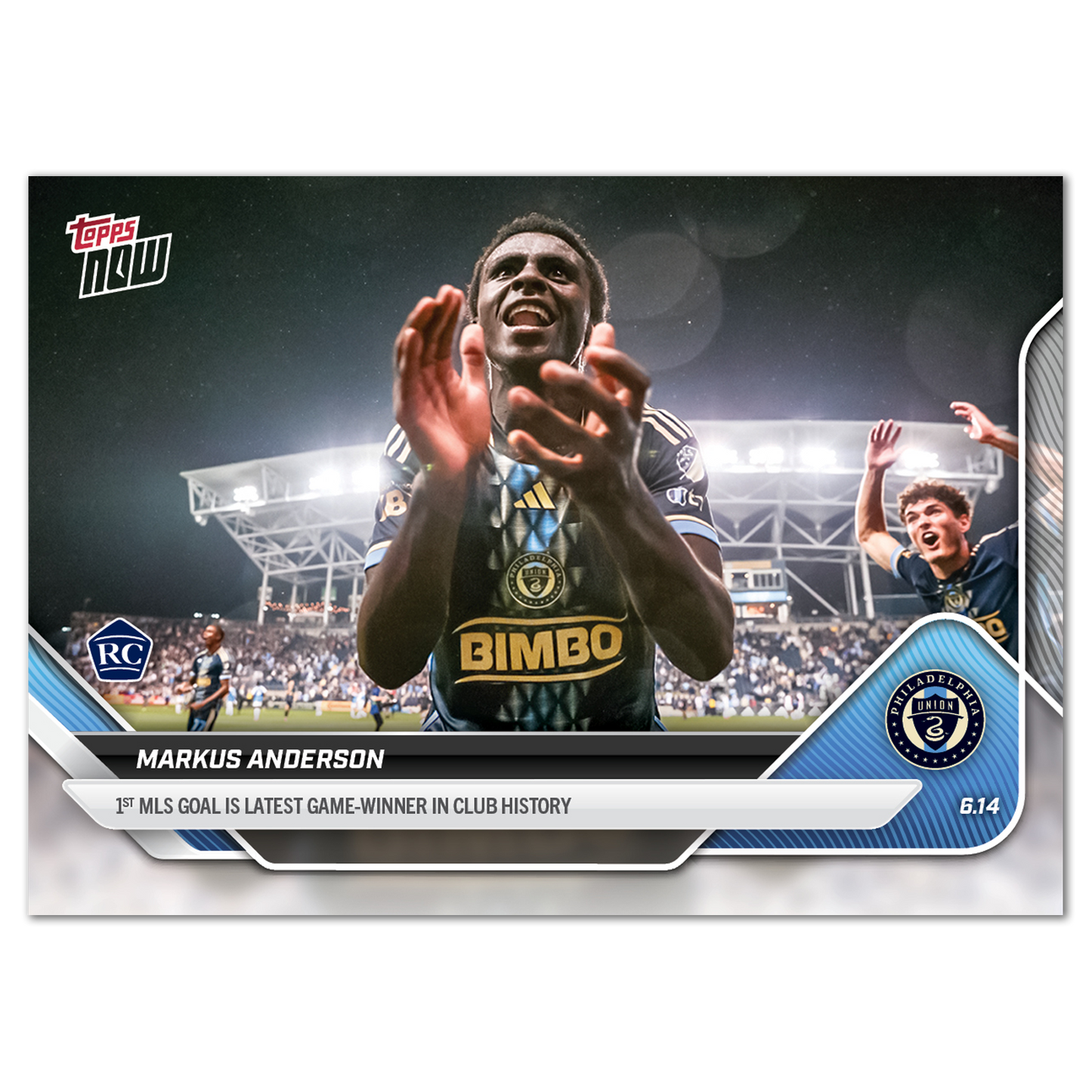 Markus Anderson - 2025 MLS Topps NOW® - Card 53 - PR: 230