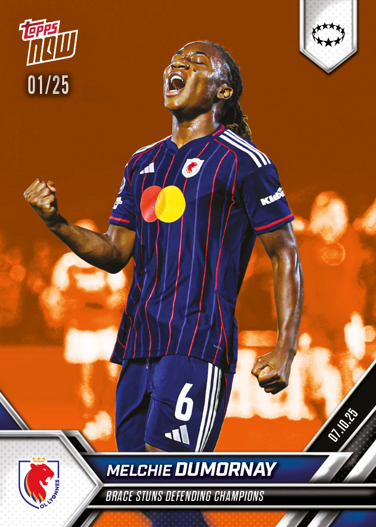 Melchie Dumornay - 2025-26 UWCL Topps NOW® - Card 1