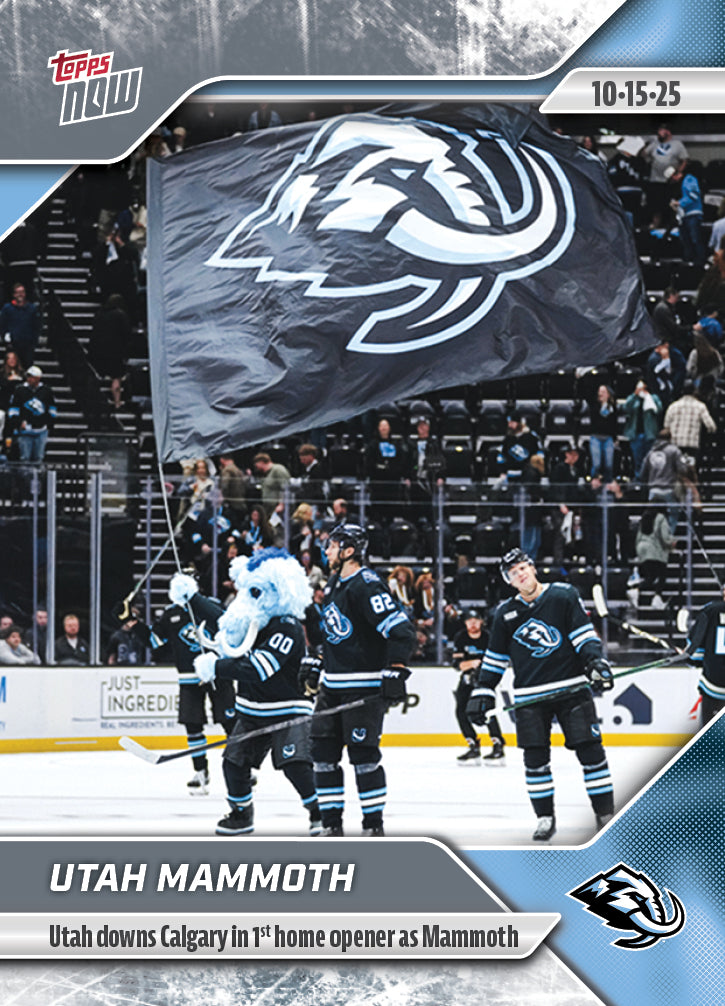Utah Mammoth - 2025-26 NHL Topps NOW® - Sticker # 11 Pack - PR: 375