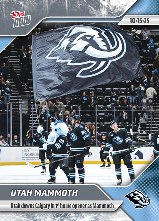 Utah Mammoth - 2025-26 NHL Topps NOW® - Sticker # 11 Pack - PR: 375