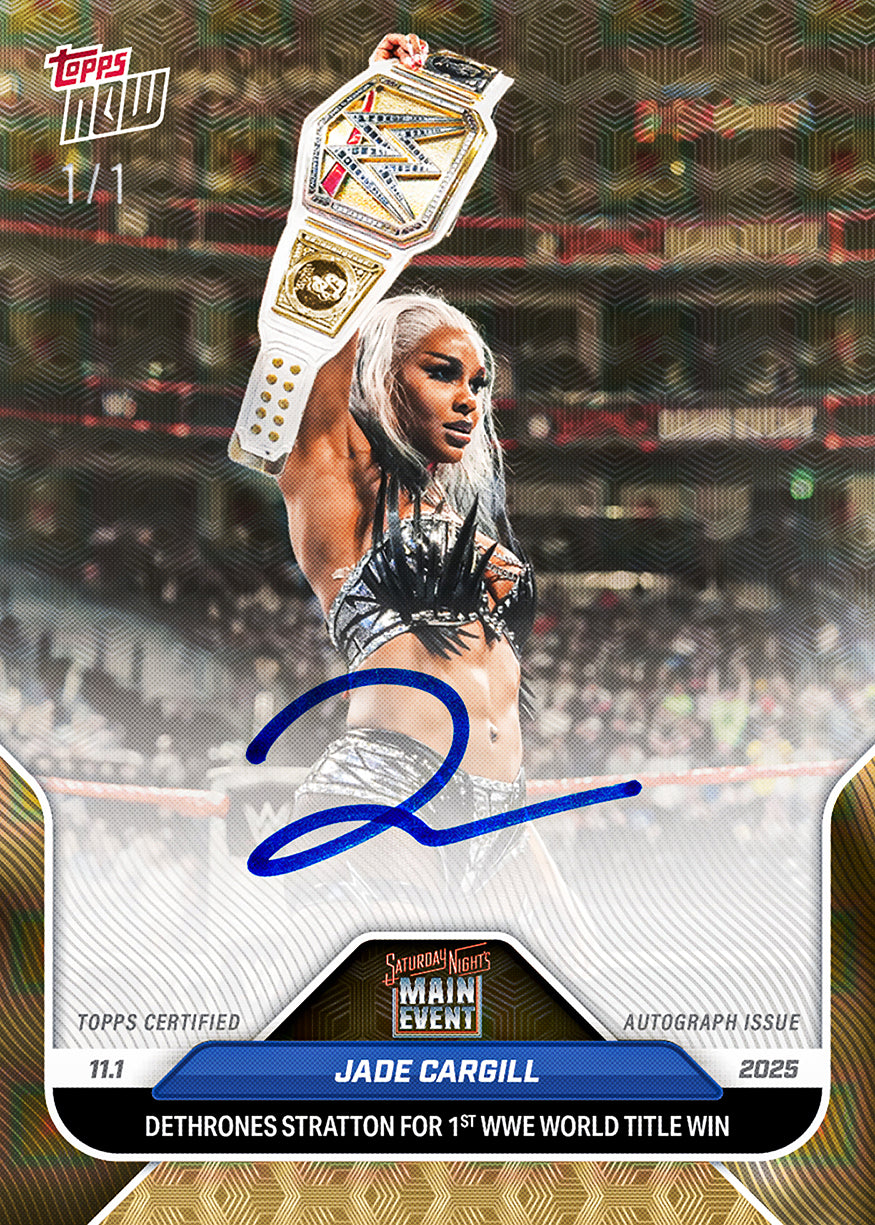 Jade Cargill - 2025 WWE Topps NOW® - Card 118