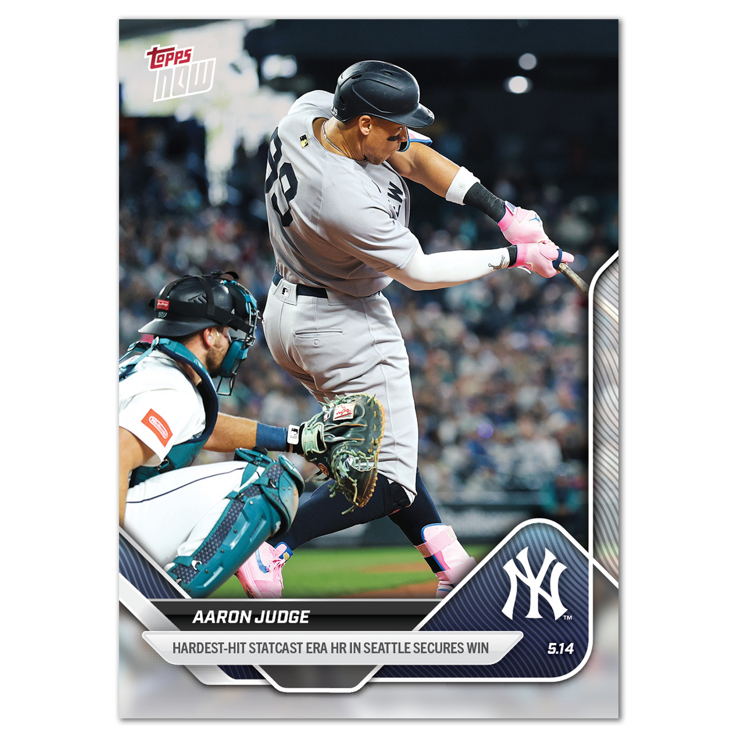 Aaron Judge - 2025 MLB Topps NOW® - Card 179 - PR: 2068