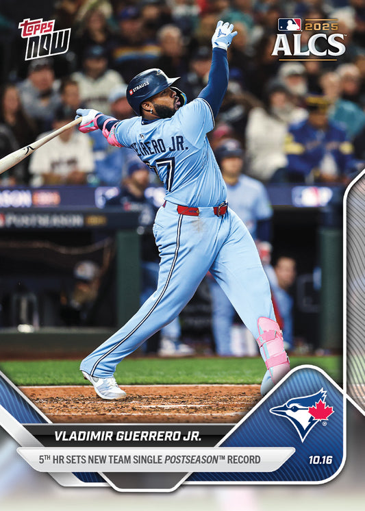 Vladimir Guerrero Jr. - 2025 MLB Topps NOW® - Card 878 - PR: 1297
