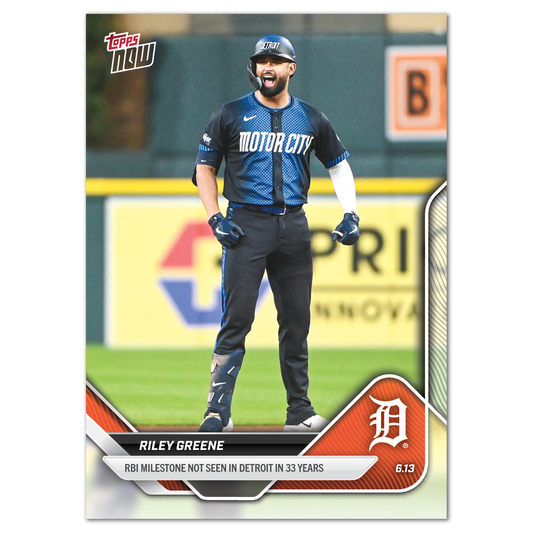 Riley Greene - 2025 MLB Topps NOW® - Card 293 - PR: 725