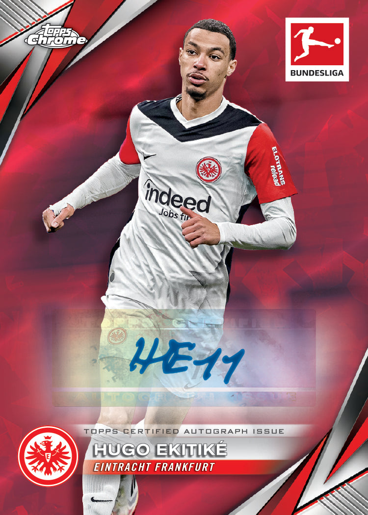 2025 Topps Chrome® Sapphire Bundesliga - Hobby Box - Sealed Case