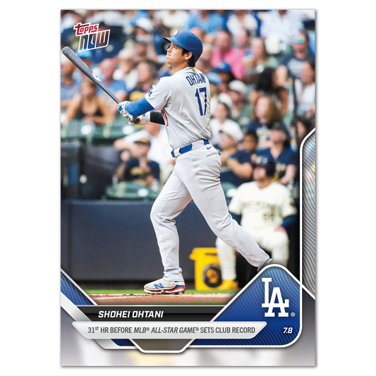 Shohei Ohtani - 2025 MLB Topps NOW® - Card 403 - PR: 3172