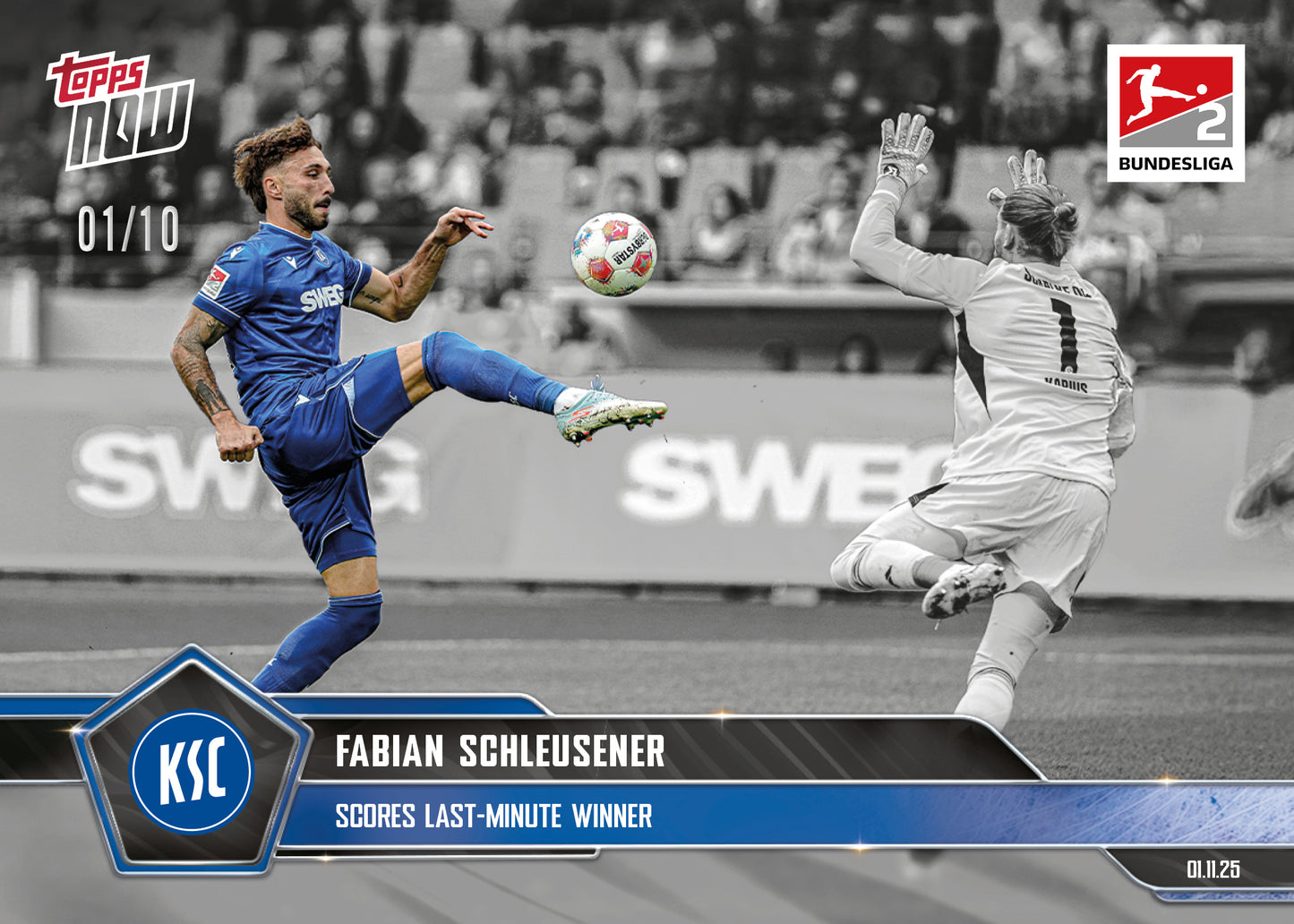 Fabian Schleusener - 2025-26 Bundesliga Topps NOW® - Card 53