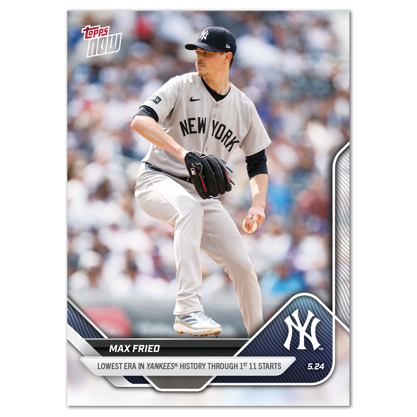 Max Fried - 2025 MLB Topps NOW® - Card 211 - PR: 901