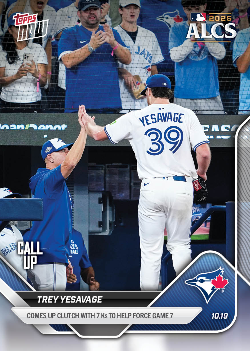 Trey Yesavage - 2025 MLB Topps NOW® - Card 887 - PR: 1573