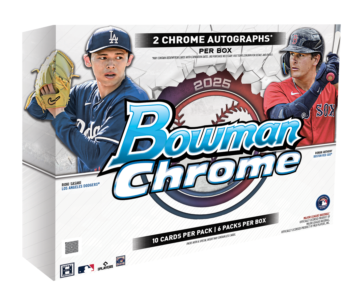 2025 Bowman Chrome® Baseball - Hobby Box