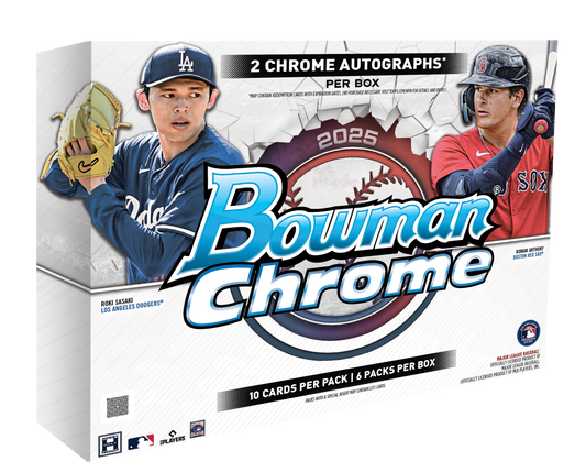 2025 Bowman Chrome® Baseball - Hobby Box