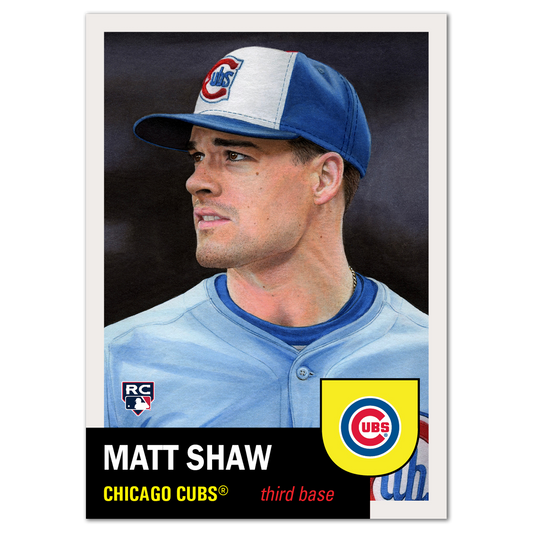 Matt Shaw - 2025 MLB Living Set®- Card 847 - PR: 1686