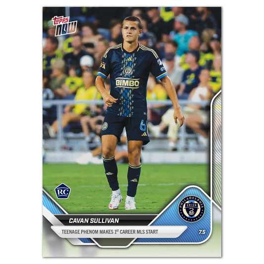 Cavan Sullivan - 2025 MLS Topps NOW® - Card 59 - PR: 2283