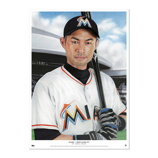 Topps Living Set Fine Art Print #851 - Ichiro
