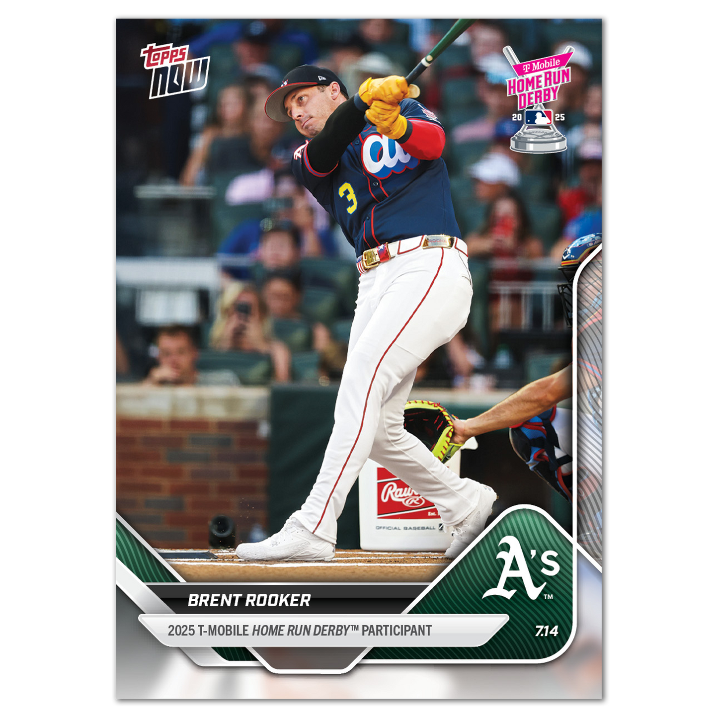 2025 Home Run Derby Set - MLB Topps NOW® - 9 Card Set - PR: 3816