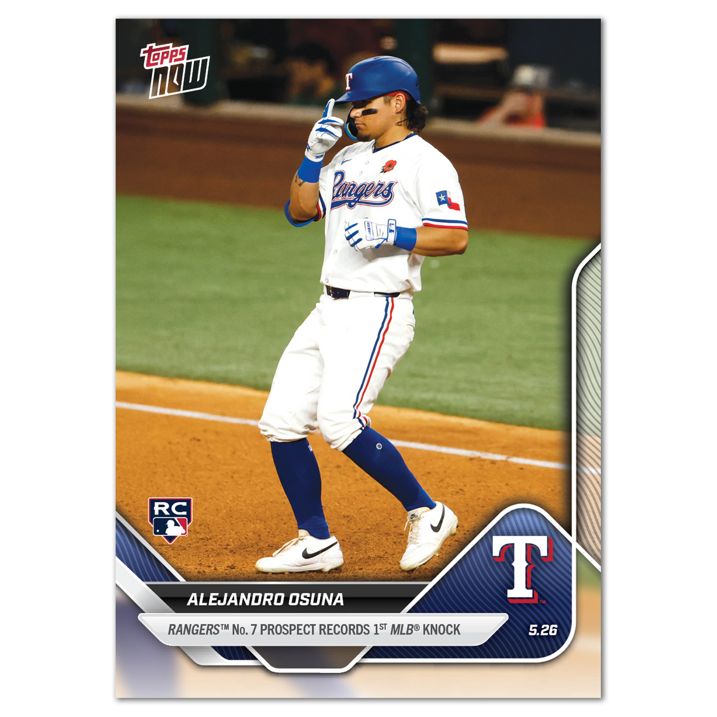 Alejandro Osuna - 2025 MLB Topps NOW® - Card 218 - PR: 998