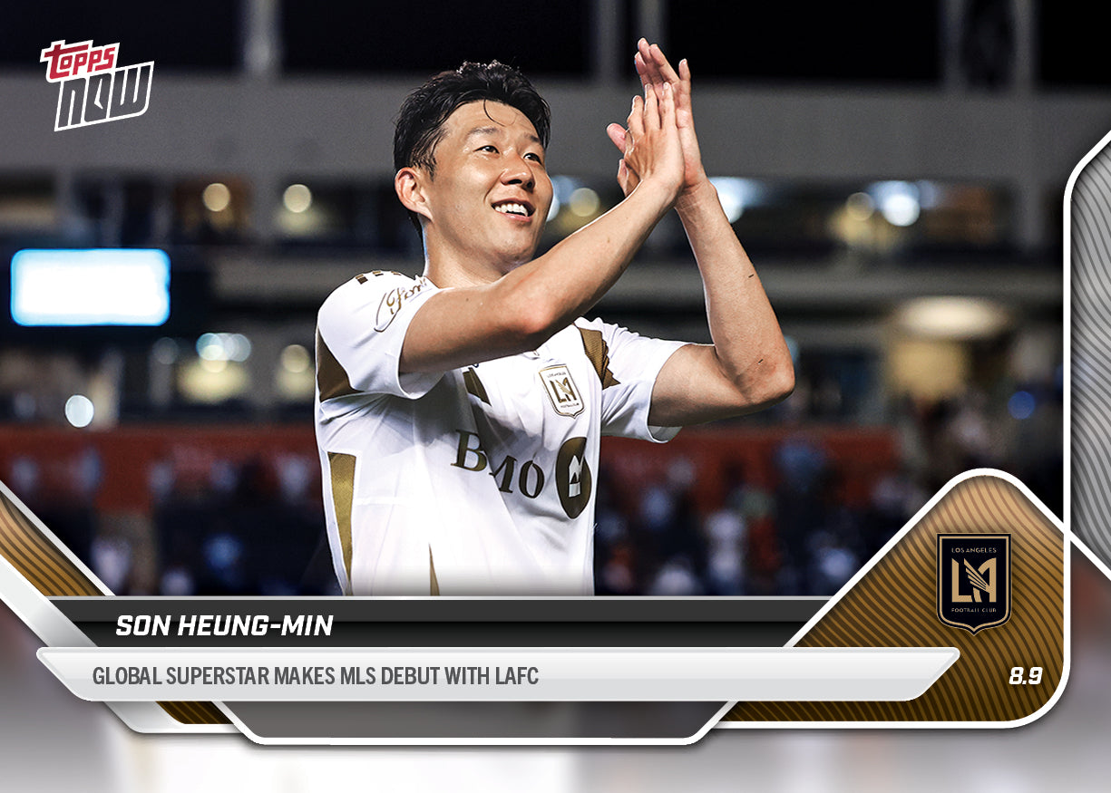 Son Heung-min - 2025 MLS Topps NOW® - Card 73 - LOOK FOR RELICS & AUTO-RELICS - PR: 9685