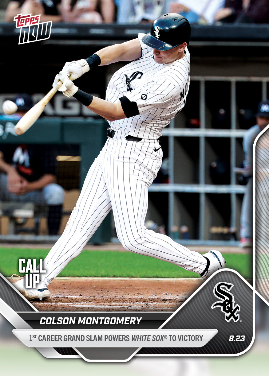 Colson Montgomery - 2025 MLB Topps NOW® - Card 600 - PR: 1131