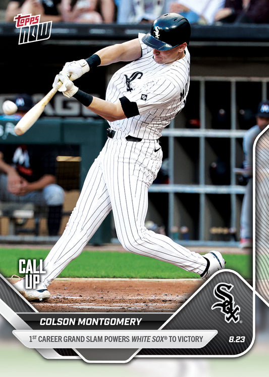 Colson Montgomery - 2025 MLB Topps NOW® - Card 600 - PR: 1131