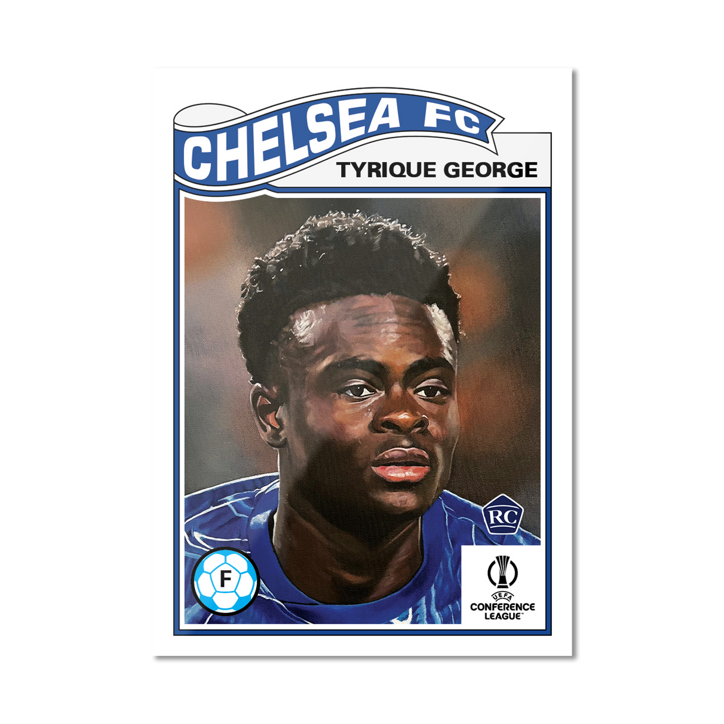 Tyrique George - 2025 UCC Living Set® - Card 801 - PR: 460