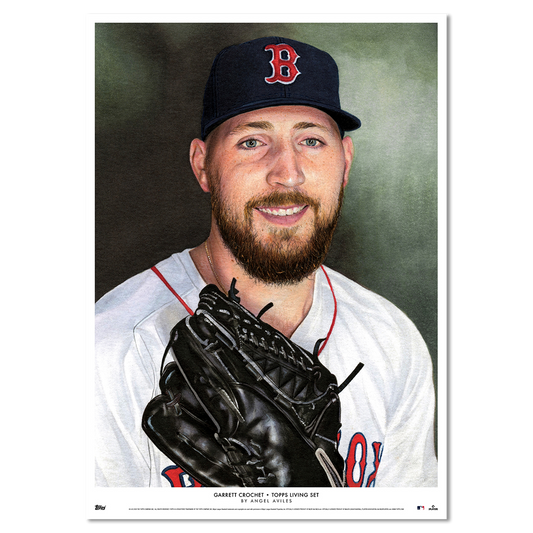 Topps Living Set Fine Art Print #842 - Garrett Crochet